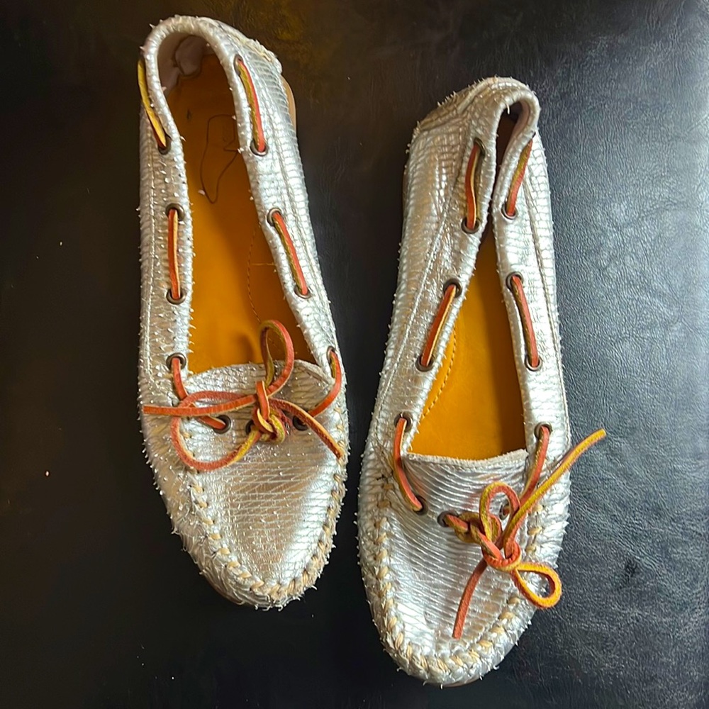 Handmade Guatemalanleather moccasins - loved them! Just didn’t wear them enough!